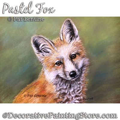 Fox Pastel DOWNLOAD Painting Pattern - Pat Lentine