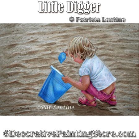Little Digger Painting Pattern - Pat Lentine