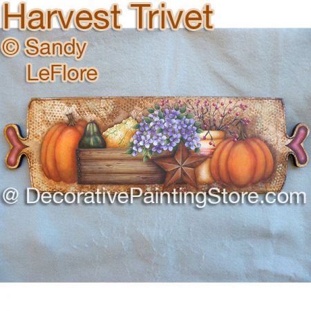Autumn Trivet ePattern - Sandy LeFlore - PDF DOWNLOAD