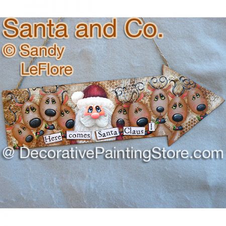 Santa and Co ePattern - Sandy LeFlore - PDF DOWNLOAD