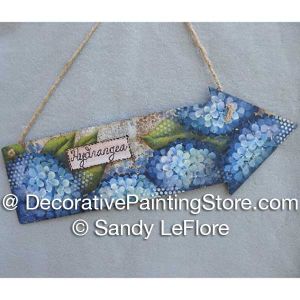 Hydrangea Arrow ePattern - Sandy LeFlore - PDF DOWNLOAD