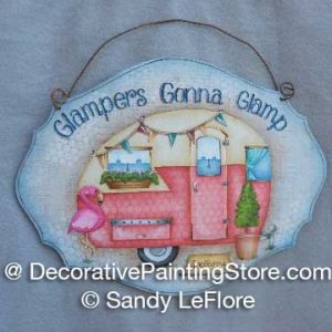 Glampers Gonna Glamp ePattern - Sandy LeFlore - PDF DOWNLOAD