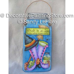 Witch in a Jar ePattern - Sandy LeFlore - PDF DOWNLOAD