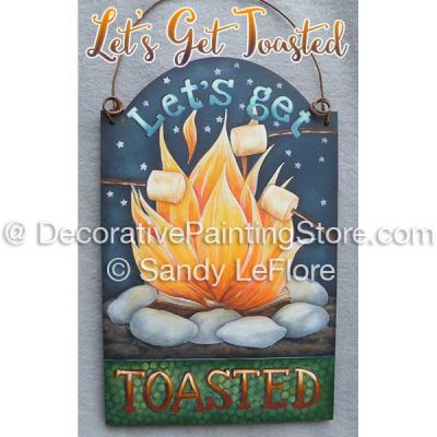 Lets Get Toasted ePattern - Sandy LeFlore - PDF DOWNLOAD