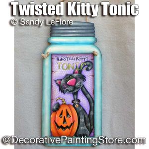 Twisted Kitty Tonic ePattern - Sandy LeFlore - PDF DOWNLOAD