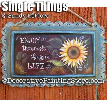 Simple Things ePattern - Sandy LeFlore - PDF DOWNLOAD