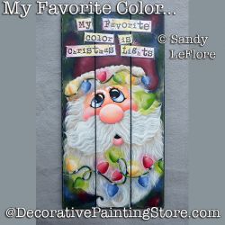 My Favorite Color Is Christmas Lights DOWNLOAD - Sandy LeFlore