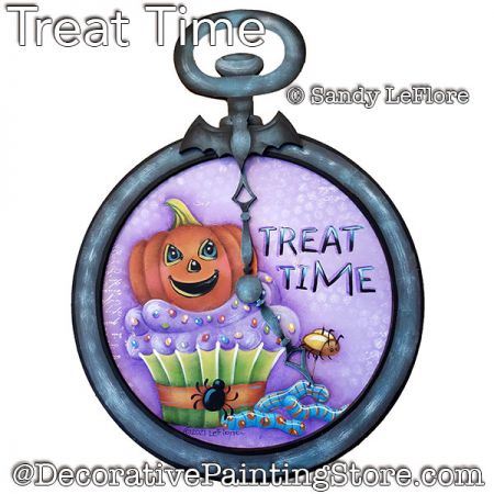 Treat Time Painting Pattern PDF DOWNLOAD - Sandy LeFlore