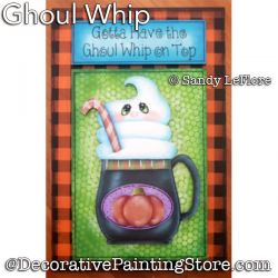 Ghoul Whip (Ghost) Painting Pattern PDF DOWNLOAD - Sandy LeFlore
