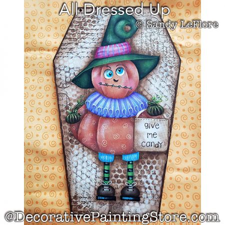 All Dressed Up Painting Pattern PDF DOWNLOAD - Sandy LeFlore