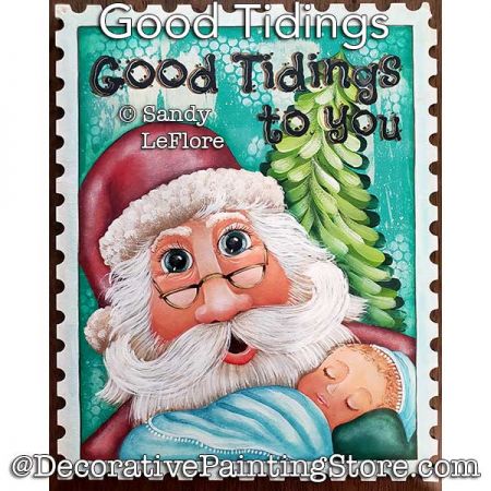 Good Tidings Painting Pattern PDF DOWNLOAD - Sandy LeFlore