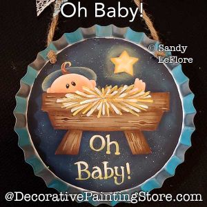 Oh Baby Painting Pattern PDF DOWNLOAD - Sandy LeFlore