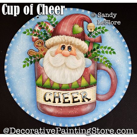Cup of Cheer Painting Pattern - Sandy LeFlore