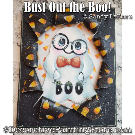 Bust Out the Boo Painting Pattern - Sandy LeFlore