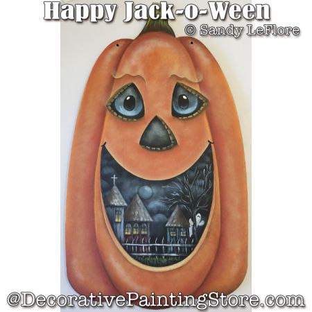 Happy Jack-o-Ween Painting Pattern - Sandy LeFlore