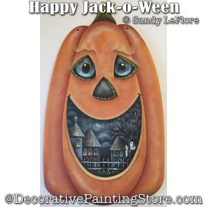 Happy Jack-o-Ween Painting Pattern - Sandy LeFlore