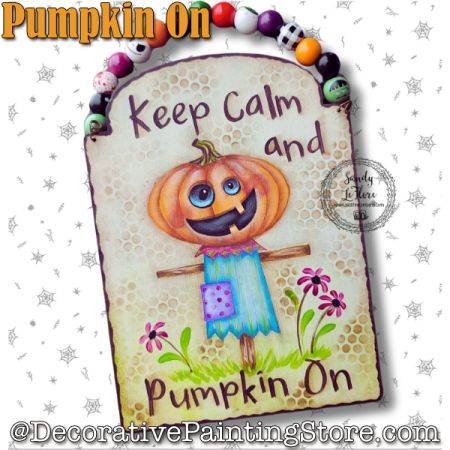 Pumpkin On Painting Pattern - Sandy LeFlore