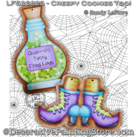 Creepy Cookies Too Painting Pattern - Sandy LeFlore