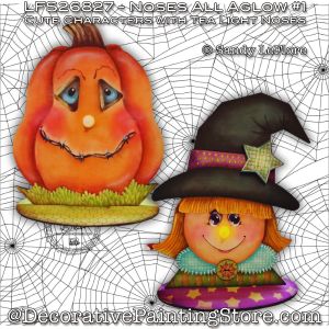 Noses All Aglow 1 Painting Pattern - Sandy LeFlore