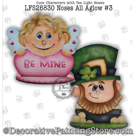 Noses All Aglow 3 Painting Pattern - Sandy LeFlore