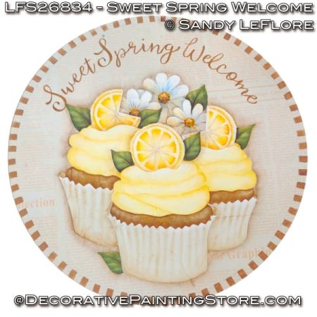 Sweet Spring Welcome Painting Pattern - Sandy LeFlore