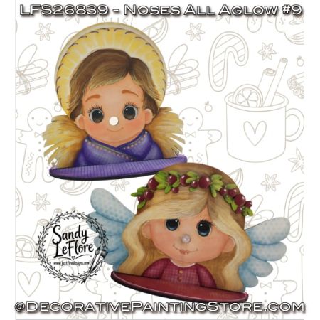 Noses All Aglow 9 Painting Pattern - Sandy LeFlore