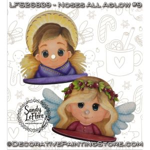 Noses All Aglow 9 Painting Pattern - Sandy LeFlore