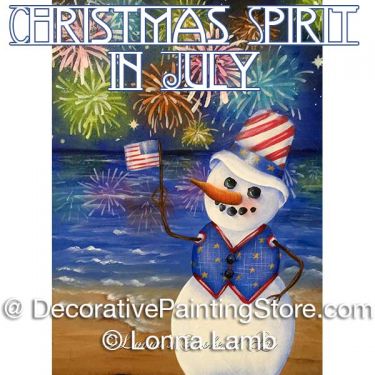 Christmas Spirit in July Pattern - Lonna Lamb - PDF DOWNLOAD