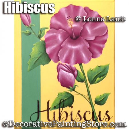 Hibiscus e-Pattern - Lonna Lamb - PDF DOWNLOAD