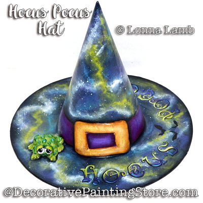 Hocus Pocus Hat e-Pattern - Lonna Lamb - PDF DOWNLOAD