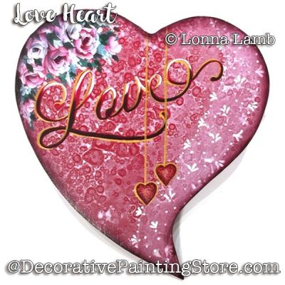 Love Heart e-Pattern - Lonna Lamb - PDF DOWNLOAD