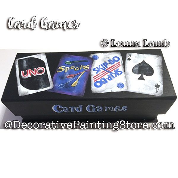 Card Games e-Pattern - Lonna Lamb - PDF DOWNLOAD