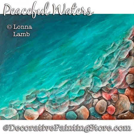 Peaceful Waters PDF DOWNLOAD Painting Pattern - Lonna Lamb