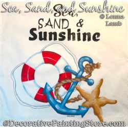 Sea Sand and Sunshine PDF DOWNLOAD Painting Pattern - Lonna Lamb