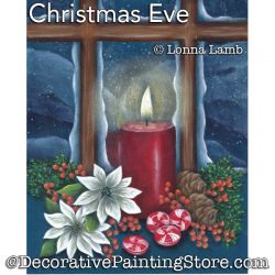 Christmas Eve PDF DOWNLOAD Painting Pattern - Lonna Lamb
