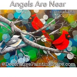 Angels Are Near PDF DOWNLOAD Painting Pattern - Lonna Lamb