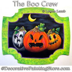 The Boo Crew PDF DOWNLOAD Painting Pattern - Lonna Lamb