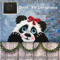 Counting the Days Til Christmas PDF DOWNLOAD Painting Pattern - Lonna Lamb