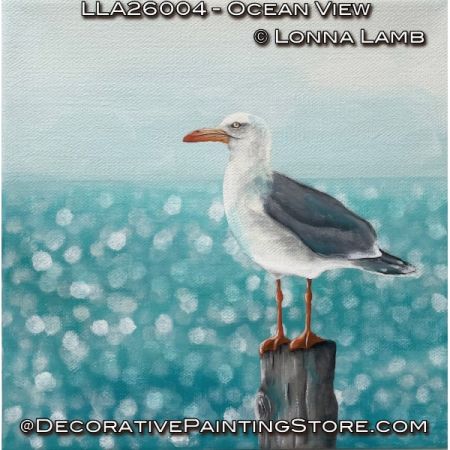 Ocean View Painting Pattern - Lonna Lamb