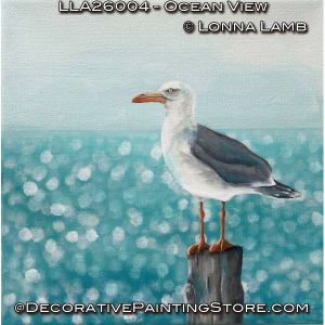 Ocean View Painting Pattern - Lonna Lamb