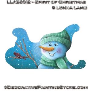 Spirit of Christmas with Video Painting Pattern - Lonna Lamb
