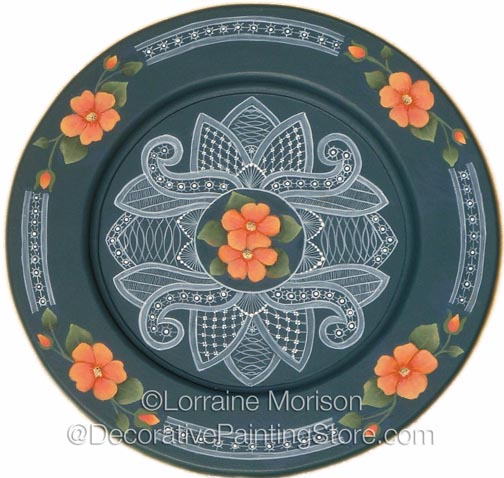 Impatiens and Lace Pattern PDF DOWNLOAD