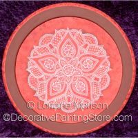 Royal Lace Doily Plaque ePattern - Lorraine Morison - PDF DOWNLOAD