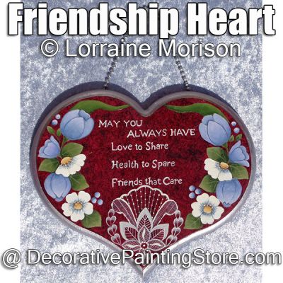Friendship Heart ePattern - Lorraine Morison - PDF DOWNLOAD