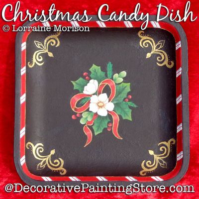 Christmas Candy Dish DOWNLOAD - Lorraine Morison