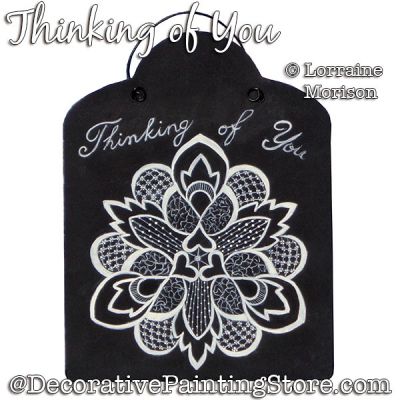 Thinking of You Painting Pattern PDF DOWNLOAD - Lorraine Morison