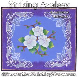 Striking Azaleas Pattern - Lorraine Morison - PDF DOWNLOAD