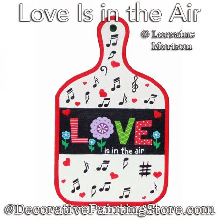 Love Is in the Air Pattern - Lorraine Morison - PDF DOWNLOAD