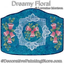 Dreamy Floral Painting Pattern - Lorraine Morison - PDF DOWNLOAD