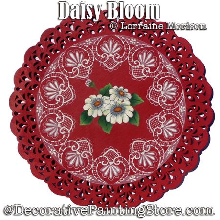 Daisy Bloom Painting Pattern - Lorraine Morison